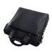 Handmade Men Crocodile Messenger Bag Men Cross Body Handbags Satchels Exotic Leather Business Bags