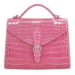 Elegant new style luxury ladies real crocodile skin leather handbag for women