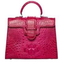 Luxury new design genuine crocodile leather skin handbag for women