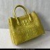 Handmade Exotic high quality women genuine crocodile leather skin lady leather handbag