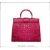 Luxury new design genuine crocodile leather skin handbag for women