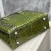 New arrival handmade hot selling ladies genuine crocodile leather skin handbag