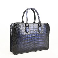 Luxury Crocodile Men Bags Office Document Bags Male Business Briefcase Leather Handbags Hand Made